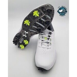 Under Armour HOVR Drive Pro S3 Waterproof Golf Shoes 3026919-100 Mens size 9.5